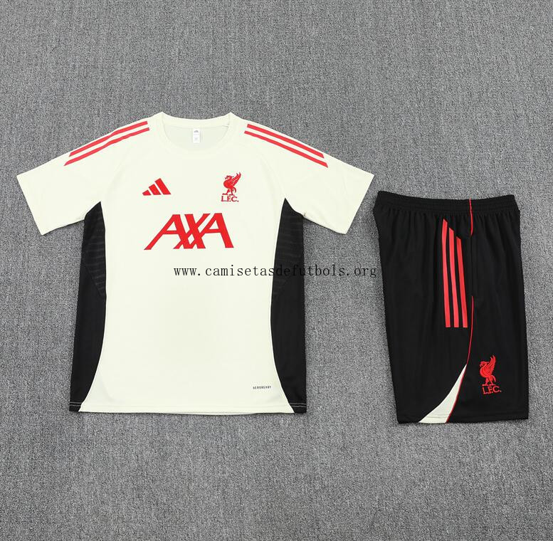 Camiseta Liverpool Pre-Match (Hombre/NiÑo) 25/26 +Pantalones ¡¡Ni te imaginas rebajón, adquiere!