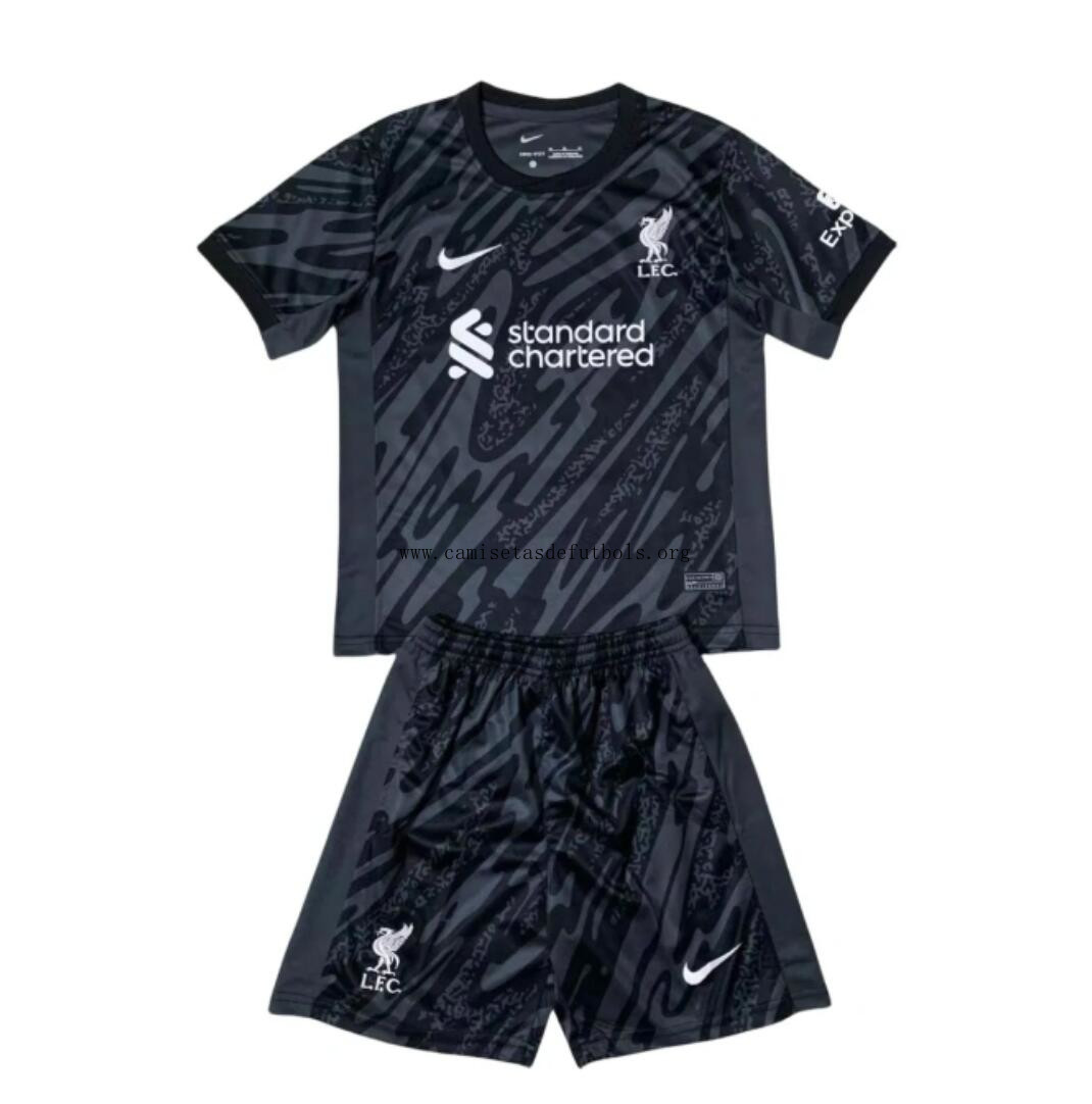 Camiseta Liverpool Fc Portero Negro 24/25 Agarra este saldo económico