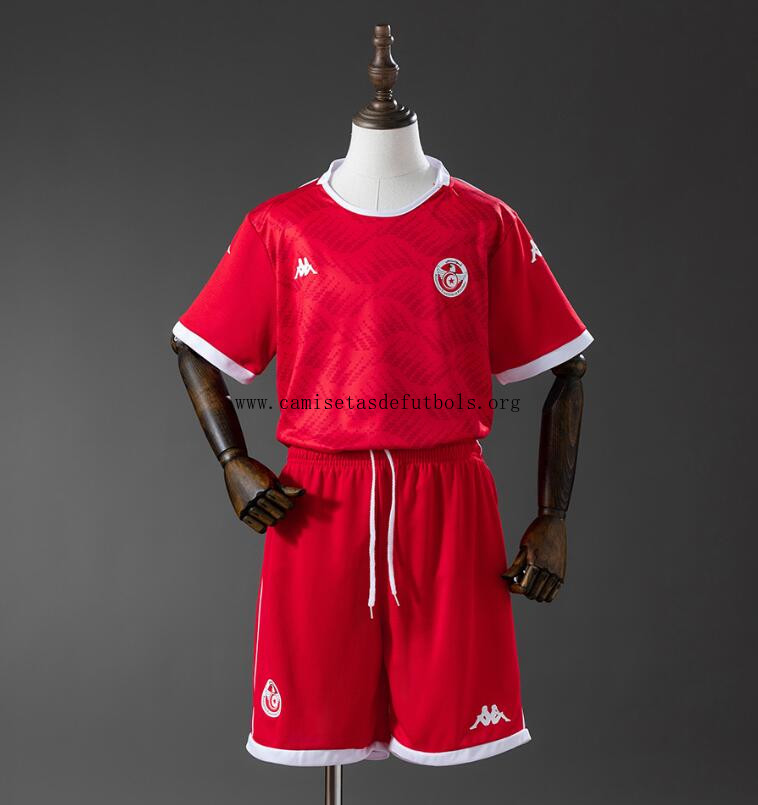 Camiseta Túnez 1ª Equipación 2026 Niño Gangaza amigo