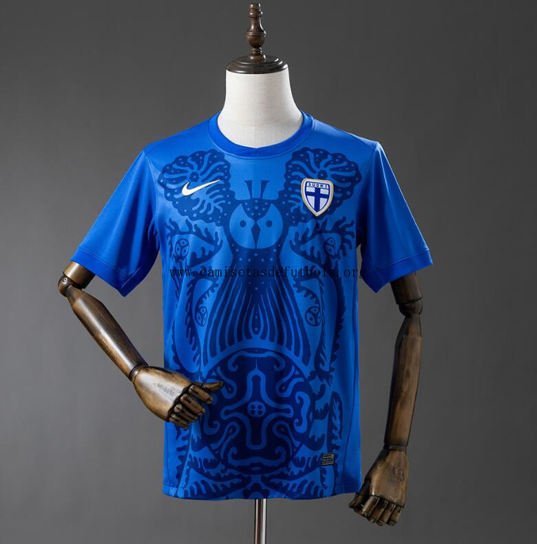 Camiseta Finlandia Segunda Equipación 2025 Atrapa de campeonato