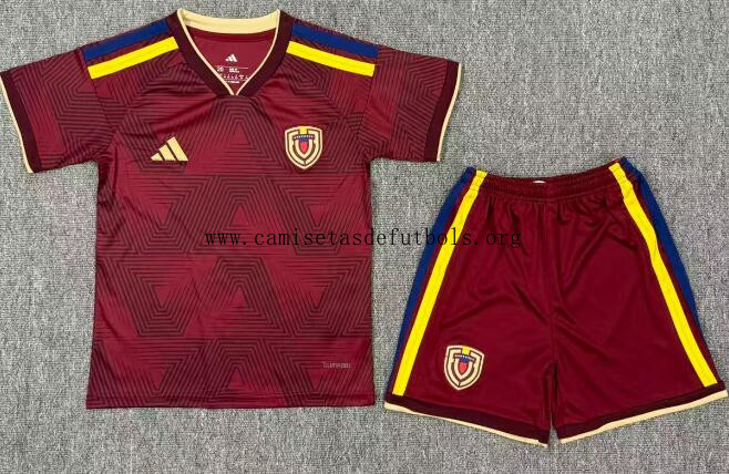 Camiseta Venezuela Primera Equipación 2026 Niño ¡¡Ni te imaginas fantástico saldo de risa!