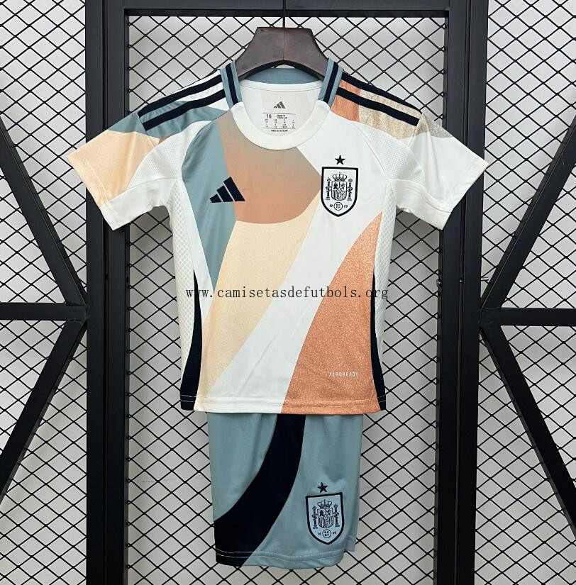 Camiseta de manga corta Segunda equipación Spain 24/25 Niño Dispara este saldazo soberbio