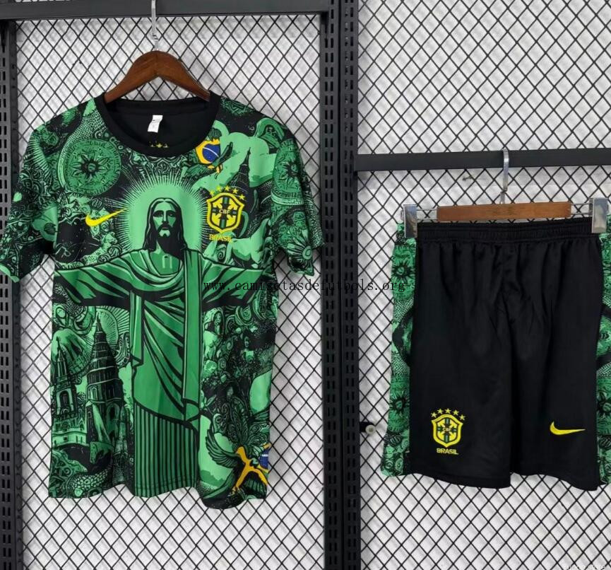Camiseta Brasil Edición Especial Verde 24/25 Niño Alucinante oferta, adquiere en toda la red