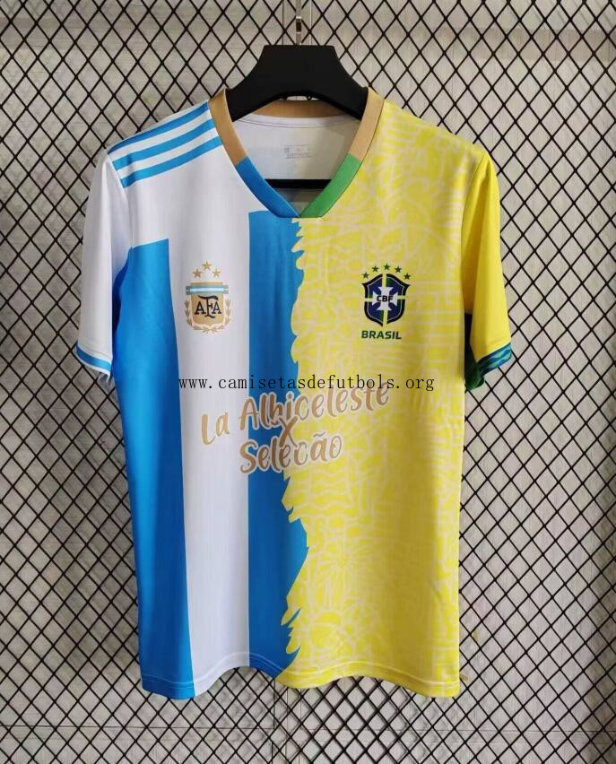 Camiseta ARGENTINA & BRASIL 2025 ¡¡Cómo fantástico ahorro hasta fin de existencias!