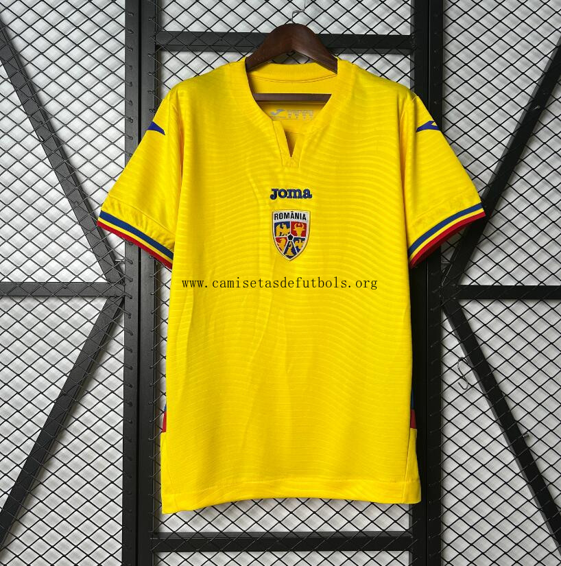 Camiseta Rumania 1ª Equipación 25/26 Saldazo, reserva