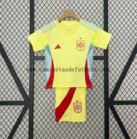 Camiseta España Segunda Equipación 2024 Niño ¡¡Vaya estupendo ofertón con devolución gratis!