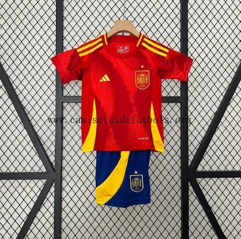 Camiseta España Primera Equipación 2024 Niño Preciaso regalado calidad asegurada