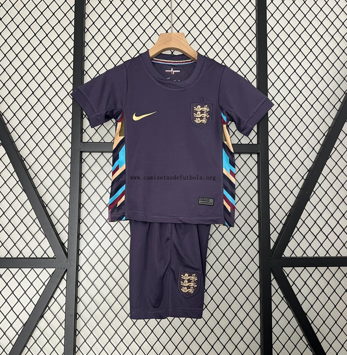 Camiseta Inglaterra Segunda Equipacion 2024 Niño Rebaja brutal