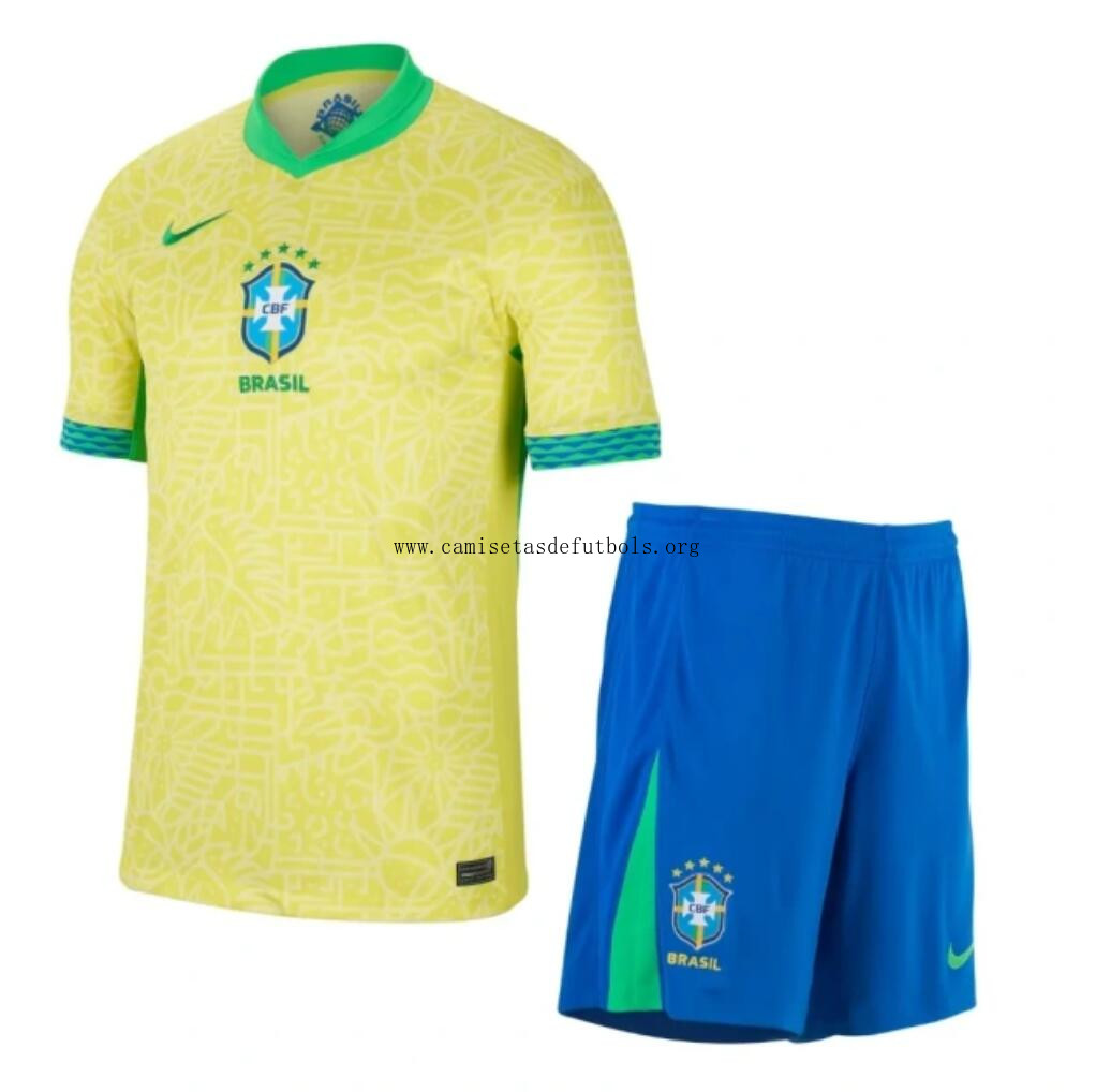 Camiseta Brasil Primera Equipación 2024 Gasta menos calidad asegurada
