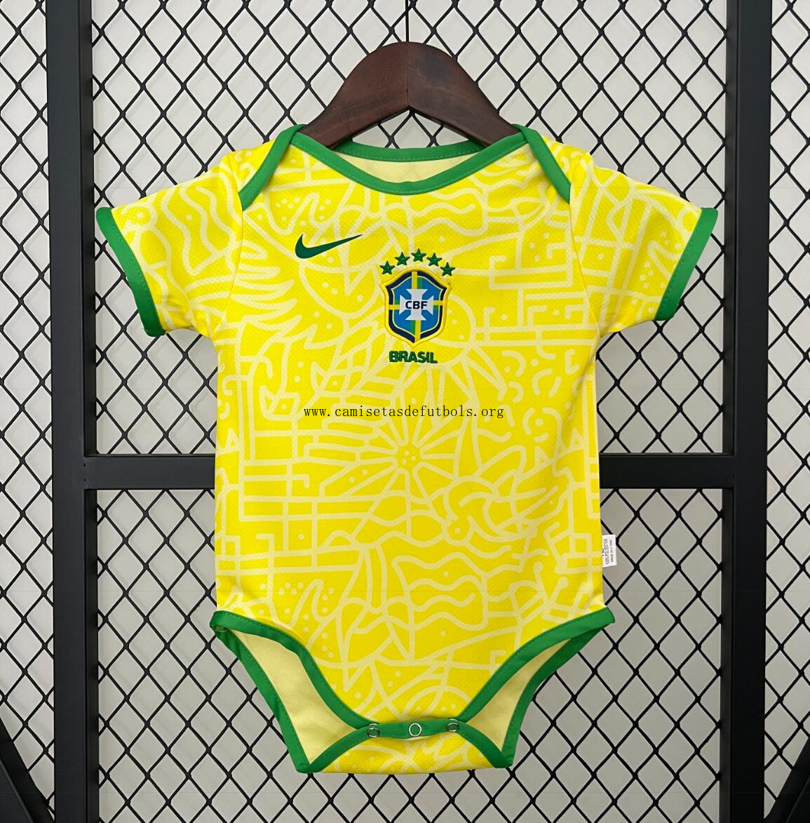 Miniconjunto Baby Primera Equipación BRASIL 24/25 ¡¡Vaya sensacional preciaco sin intermediarios!