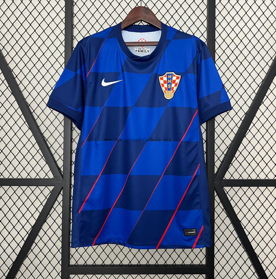 Camiseta Croacia Segunda Equipación 2024 Aprovéchalo de risa
