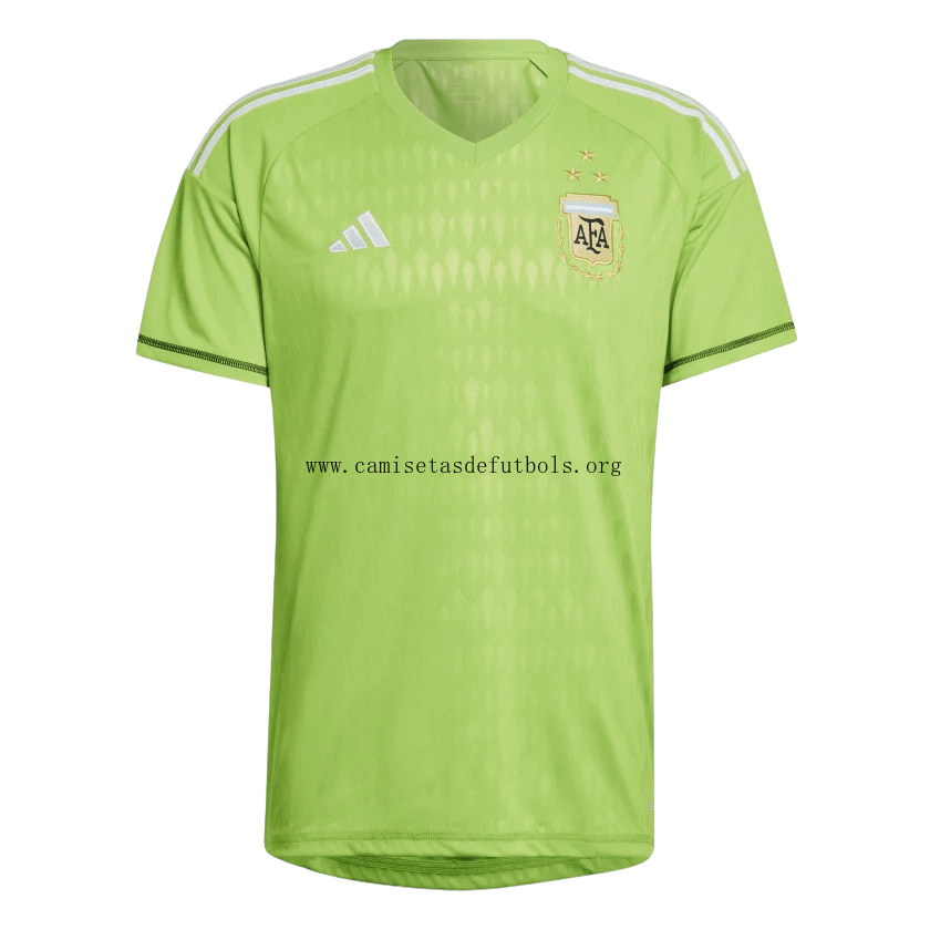Camiseta Argentina 2023 Local Portero 3 Estrellas Cógelo como nunca