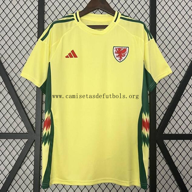 Camiseta GALES Segunda Equipación 2024 Liquidación magnífico como nunca