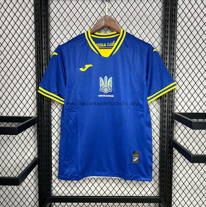 Camiseta Ukraine 2ª Equipación 24/25 Económico bicoca, agarra en todo el mercado