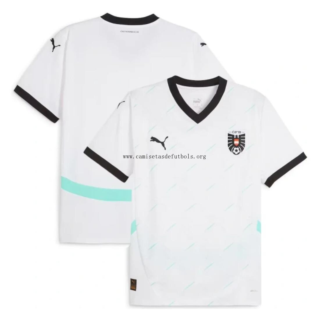 Camiseta Austria Segunda Equipación 2024 ¡¡Menudo/a rebajón, corre a por él!