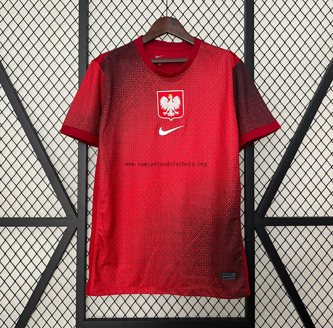 Camiseta Polonia Segunda Equipación 2024 Descuento maravilloso de colección