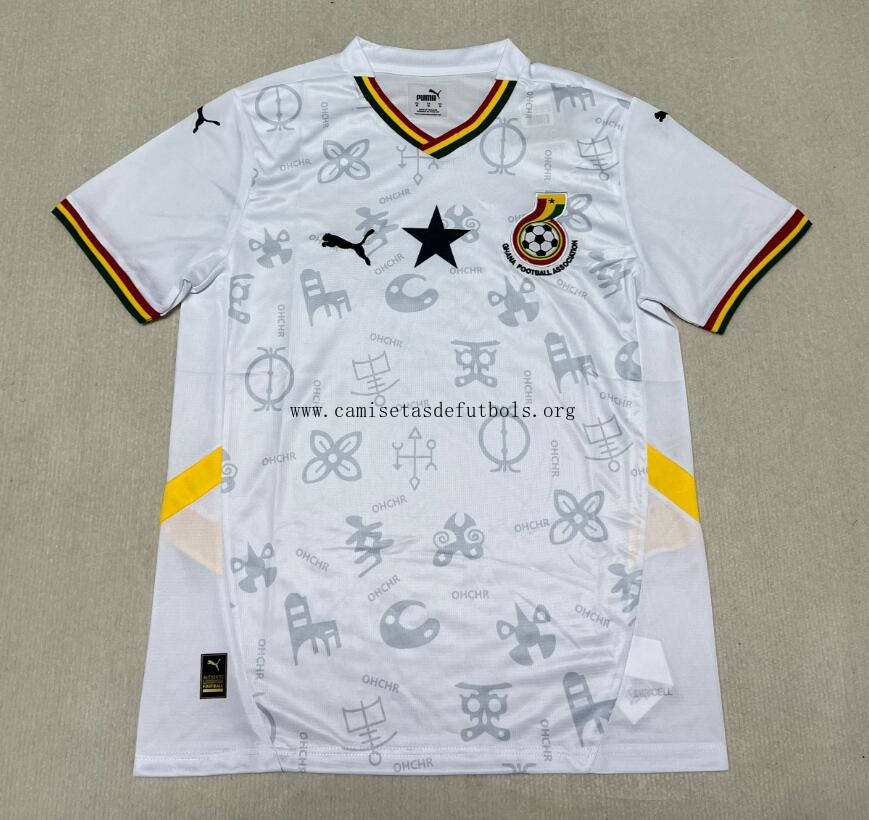 Camiseta Ghana Primera Equipación 2024 ¡¡Cómo gangaza, benefíciate!