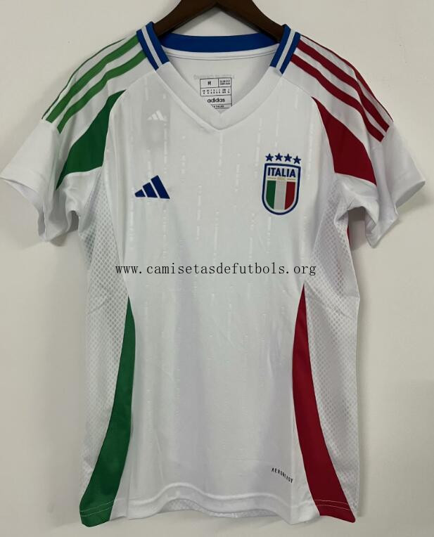 Camiseta Italy Segunda Equipación 2024 Mujer Preciaco ridículo