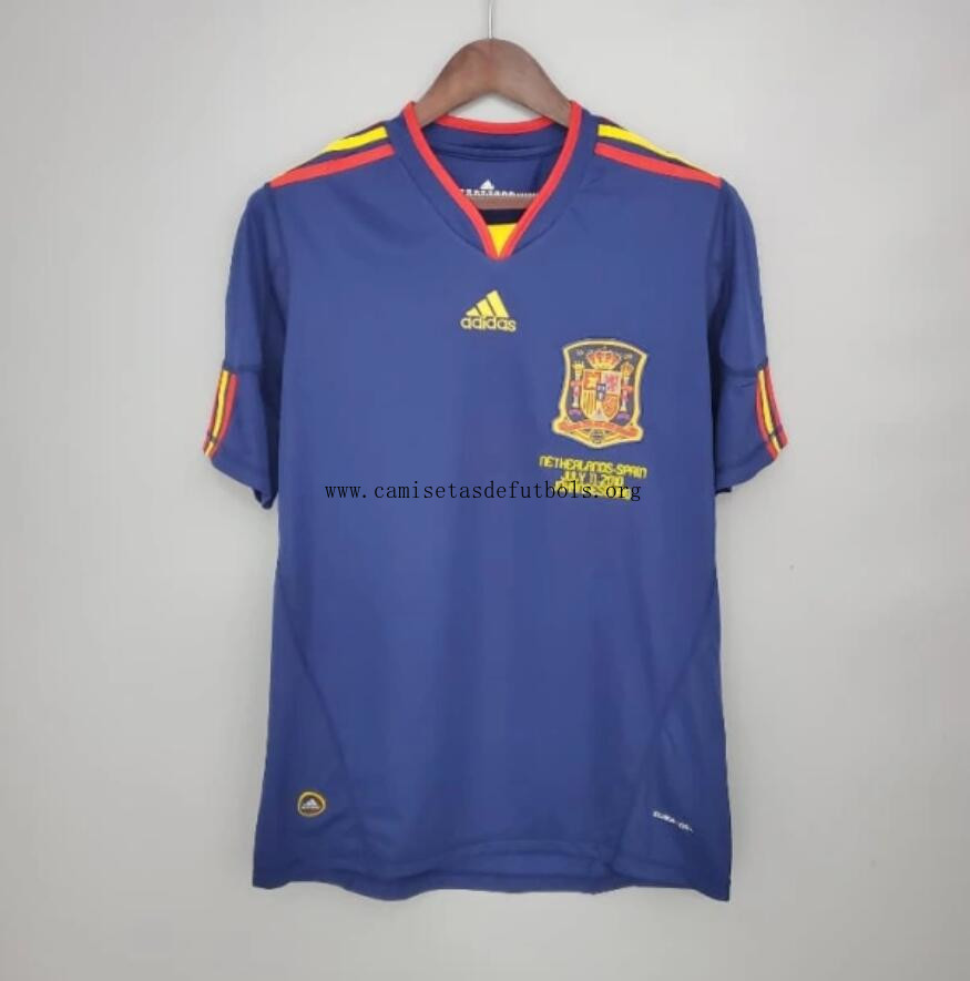 Camisetas Retro España Segunda Equipación 2010 Saldo estupendo de la temporada