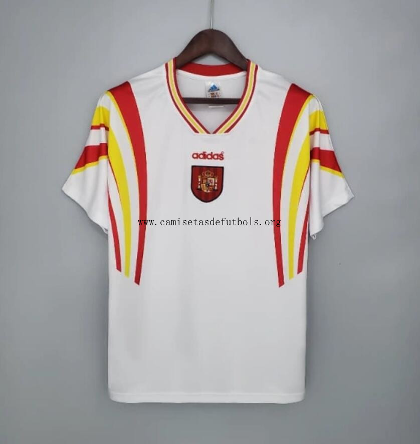Camisetas Retro España Segunda Equipación 1996 Benefíciate este descuento simbólico