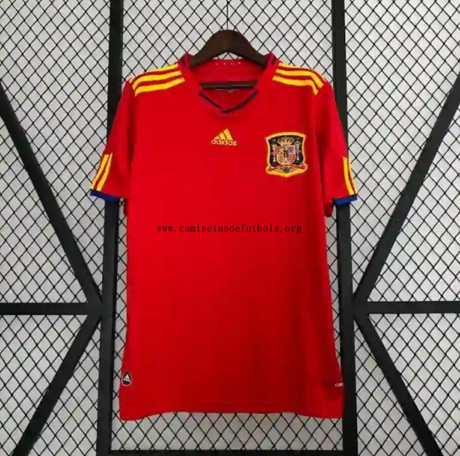 Camisetas Retro España Primera Equipación 2010 Rebajón barato de derribo
