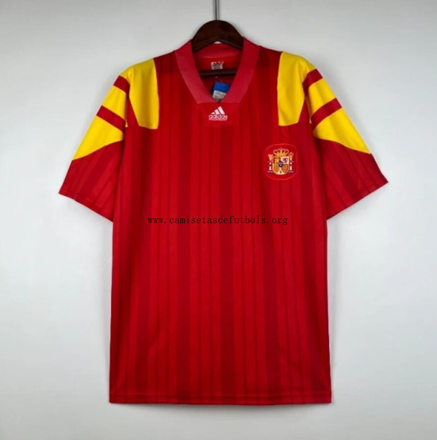 Camisetas Retro España Primera Equipación 1992/93 ¡¡Menudo/a bestial gangaza de colección!