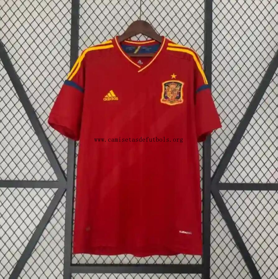 Camisetas Retro España Primera Equipación 2012 Milagroso rebaja, pide ahora de outlet