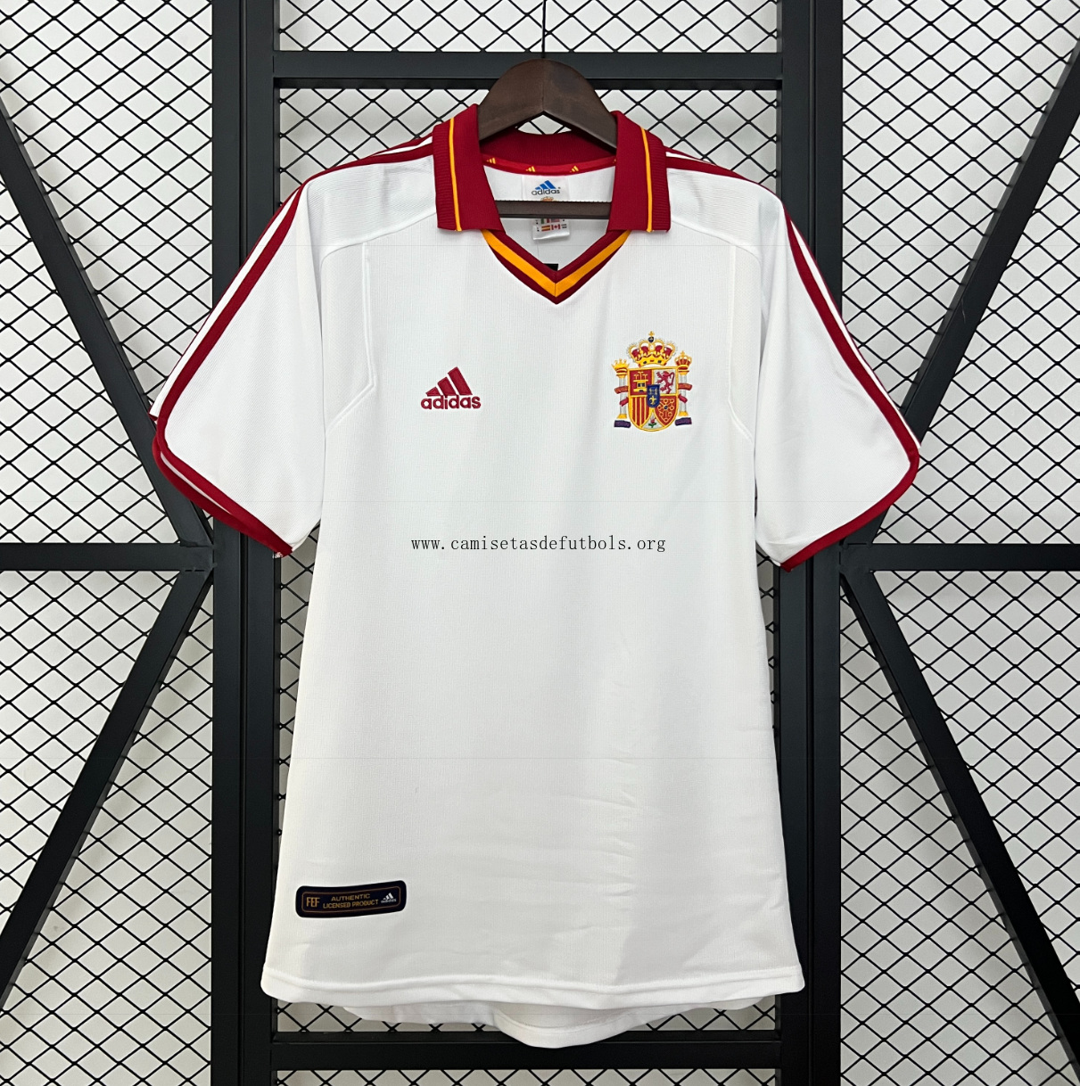 Camisetas Retro España Segunda Equipación 2000 Oferta milagroso
