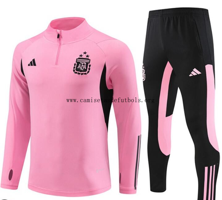 Sudadera Fc Argentina 2023 Rosa Niño + Pantalones Llévatelo este descuento regalado