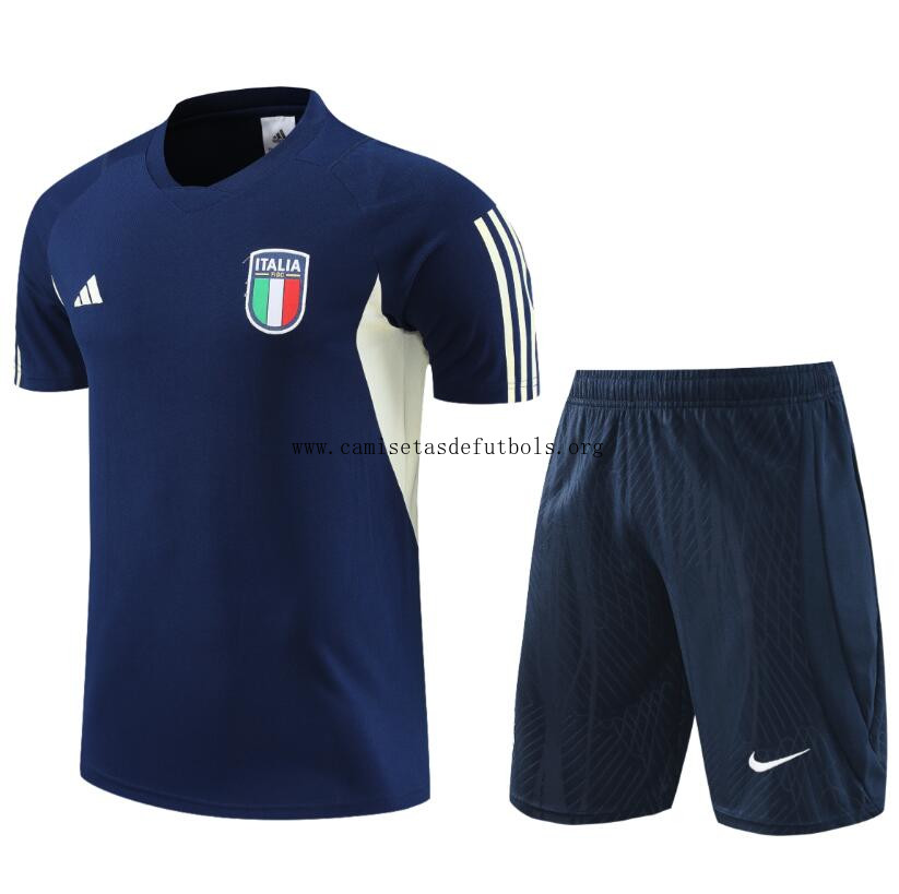 Camiseta Italy PRE-MATCH 2023/2024 Navy + Pantalones Date prisa este oferta tirado