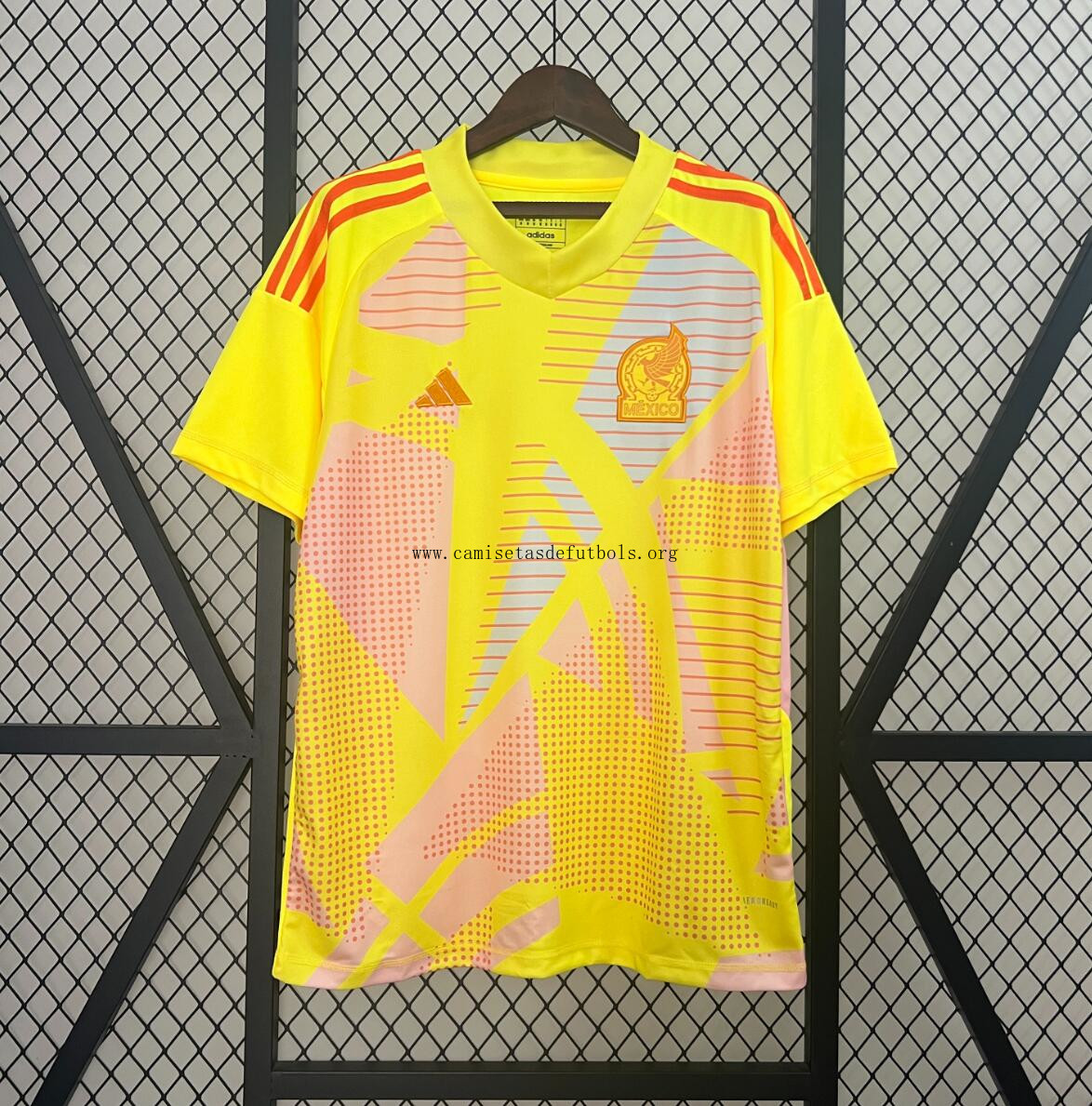 Camiseta México Portero Amarilla 2024 Sensacional ahorro, no lo pienses por tiempo limitado