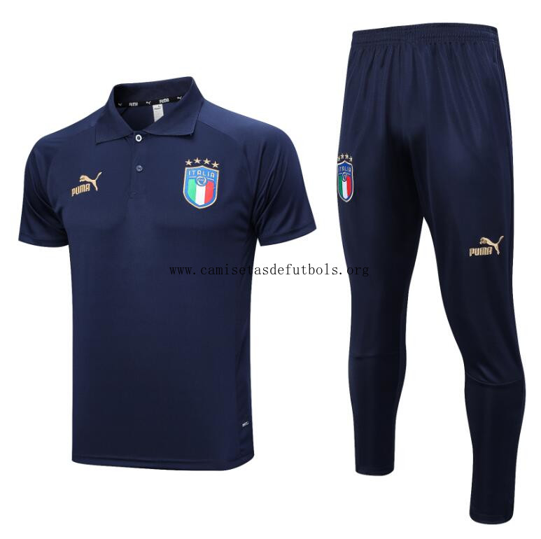 Polo Italia Pre-Match 23/24 Armada + Pantalones ¡¡Cómo rebajón, consigue!