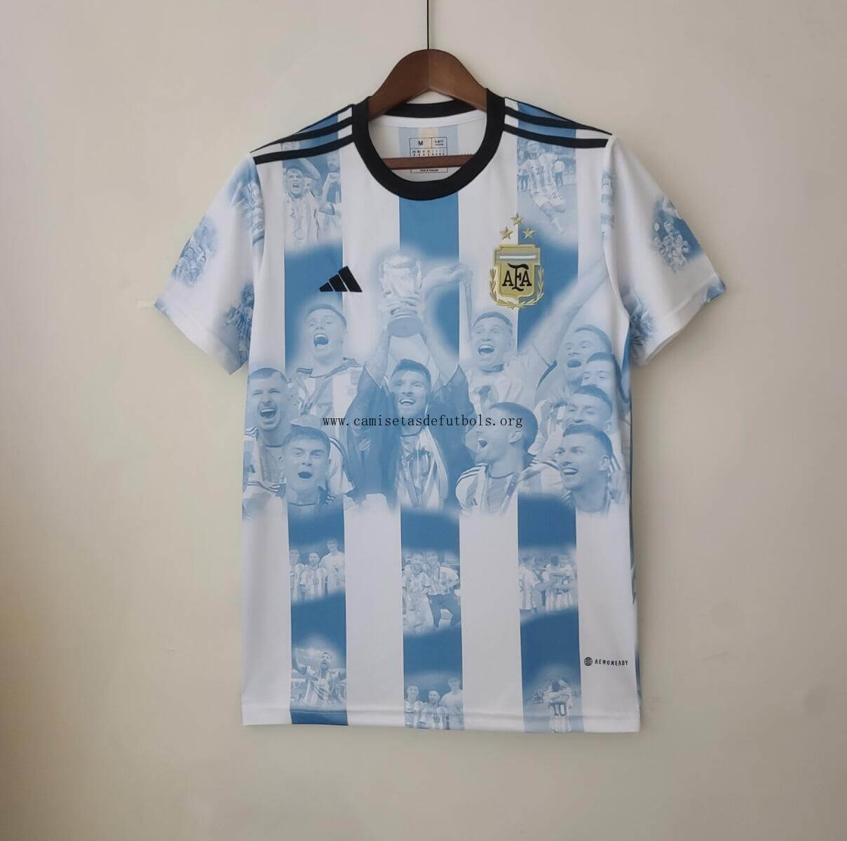 Camiseta Argentina Champion Commemorative Edition 2022 Atrapa este oferta bestia