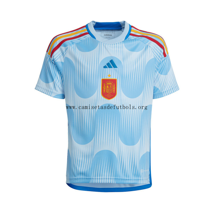 Camiseta España Segunda Equipación Mundial Qatar 2022 Niño ¡¡Menudo/a oportunidad, no lo pienses!