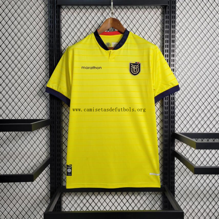 Camiseta ECUADOR Primera Equipación 23/24 ¡¡Qué alucinante ahorro de la temporada!
