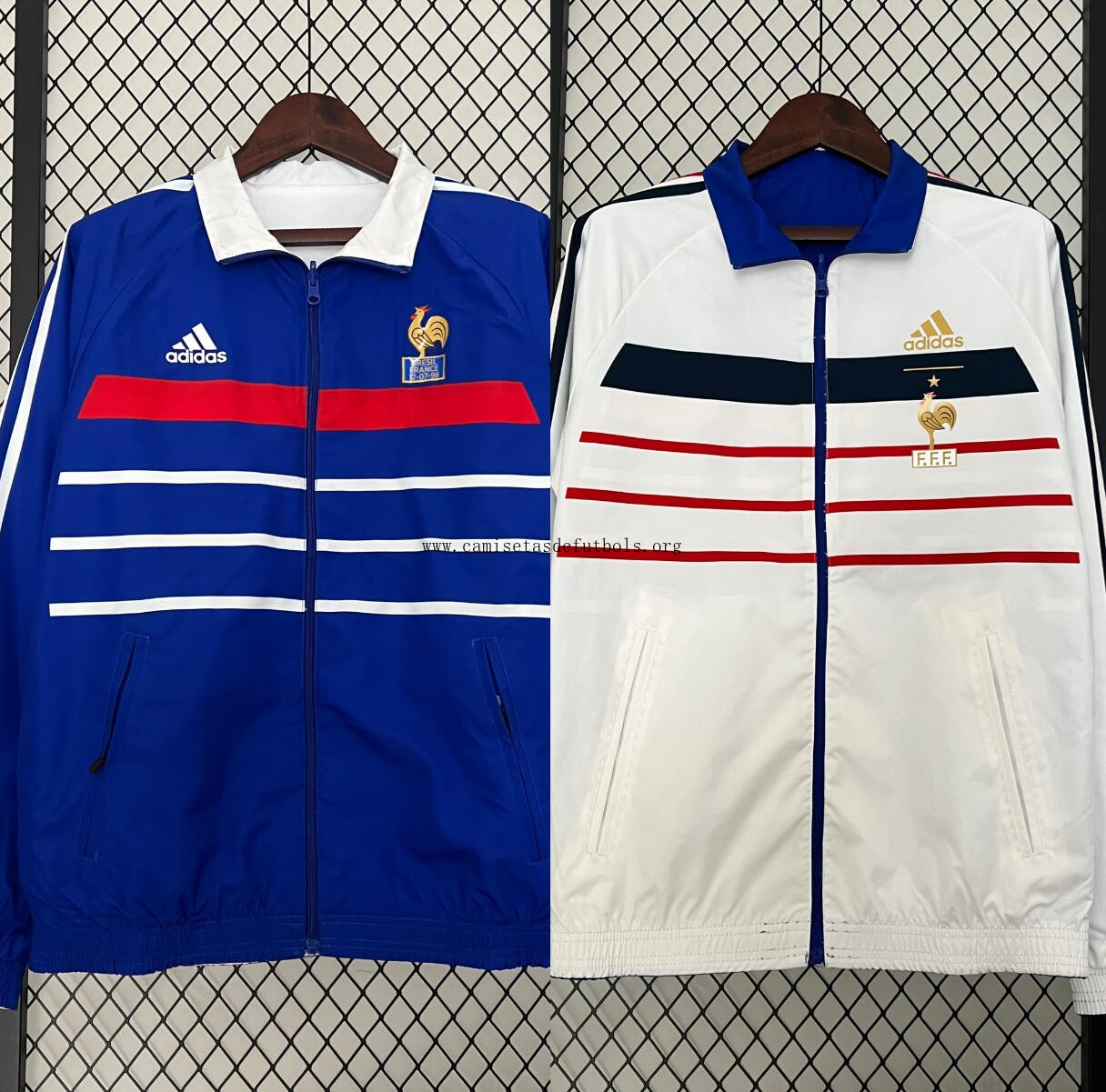 Chandals Francia 2024 Gabardina Reversible ¡¡Vaya magnífico bicoca de fábrica!