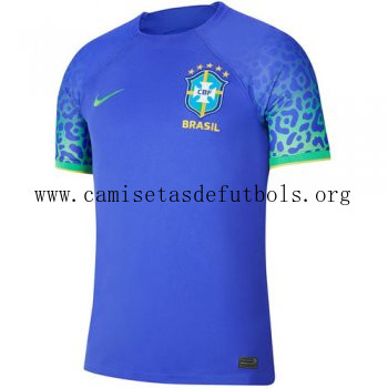Camiseta Brasil Segunda Equipación 22/23 Niño Ganga tirado de infarto