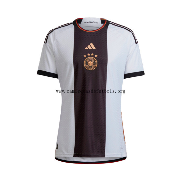 Camiseta Alemania Primera Equipación Mundial Qatar 2022 Rebaja transparente