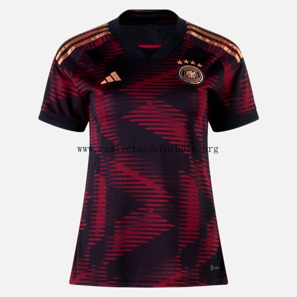 Camiseta Alemania Segunda Equipación Mundial Qatar 2022 Mujer Aprovéchala ya con devolución gratis