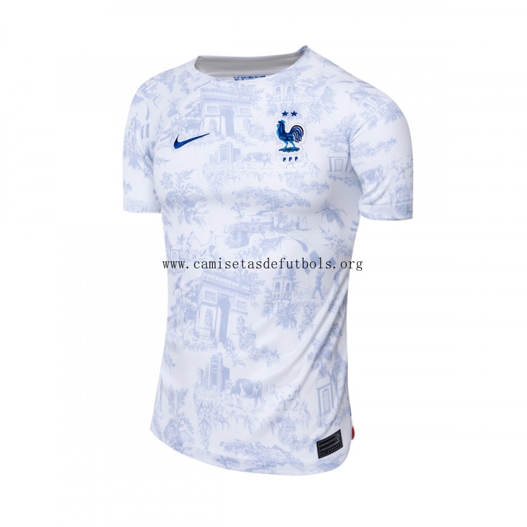 Camiseta Francia Segunda Equipación Mundial Qatar 2022 Niño Ofertón transparente sin intermediarios