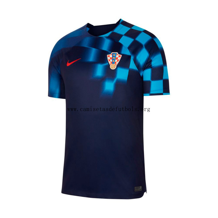 Camiseta Croacia Segunda Equipación Stadium Mundial Qatar 2022 Activa hasta fin de existencias