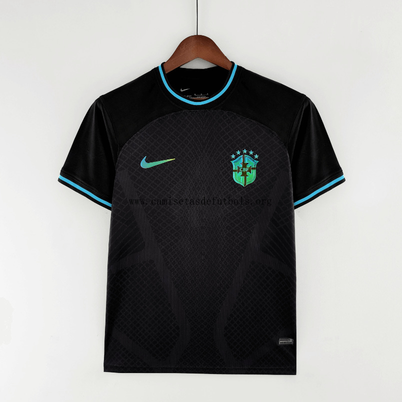 Camiseta Brasil Concepto 2022 Negro Saldazo magnífico de derribo