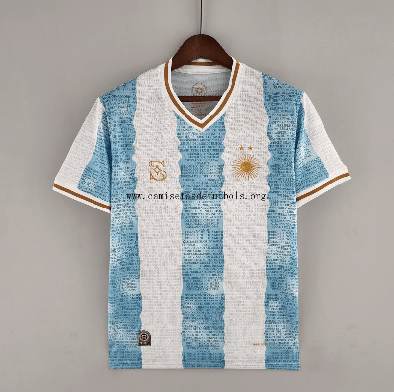 Camiseta Argentina Commemorative Edition 2022 Chollazo económico como nunca
