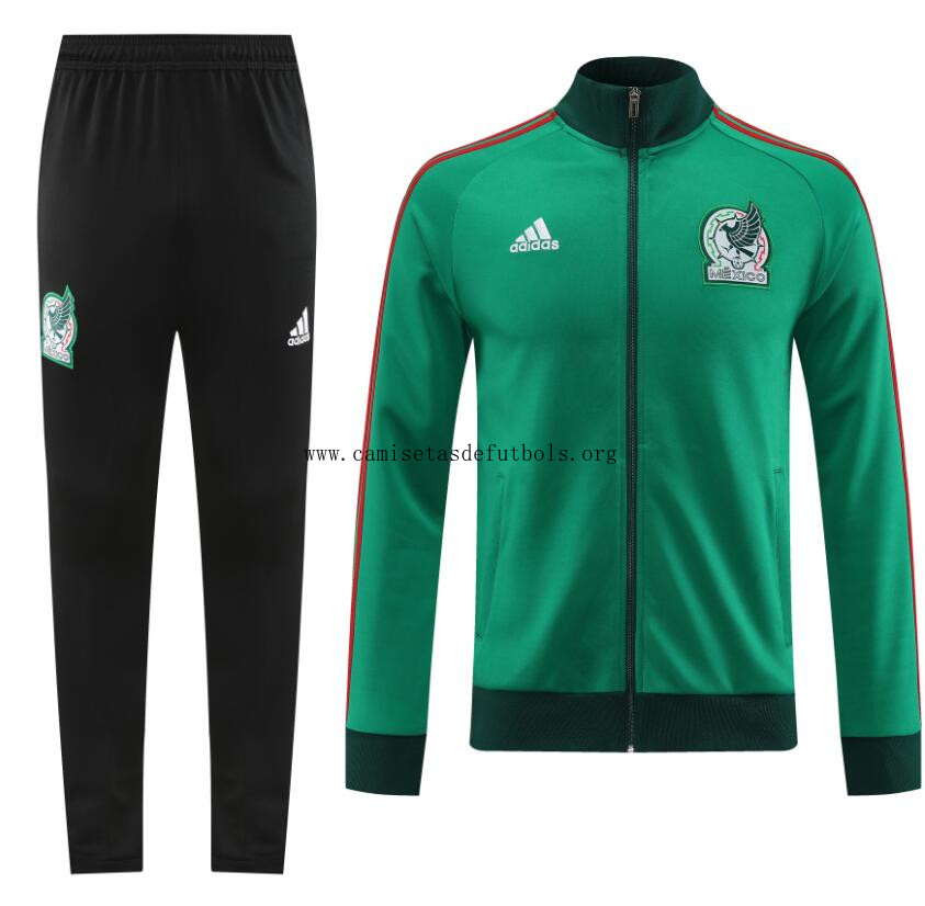 Chaqueta De Chándal México 2022 Verde Portentoso oportunidad, pide ahora de fábrica