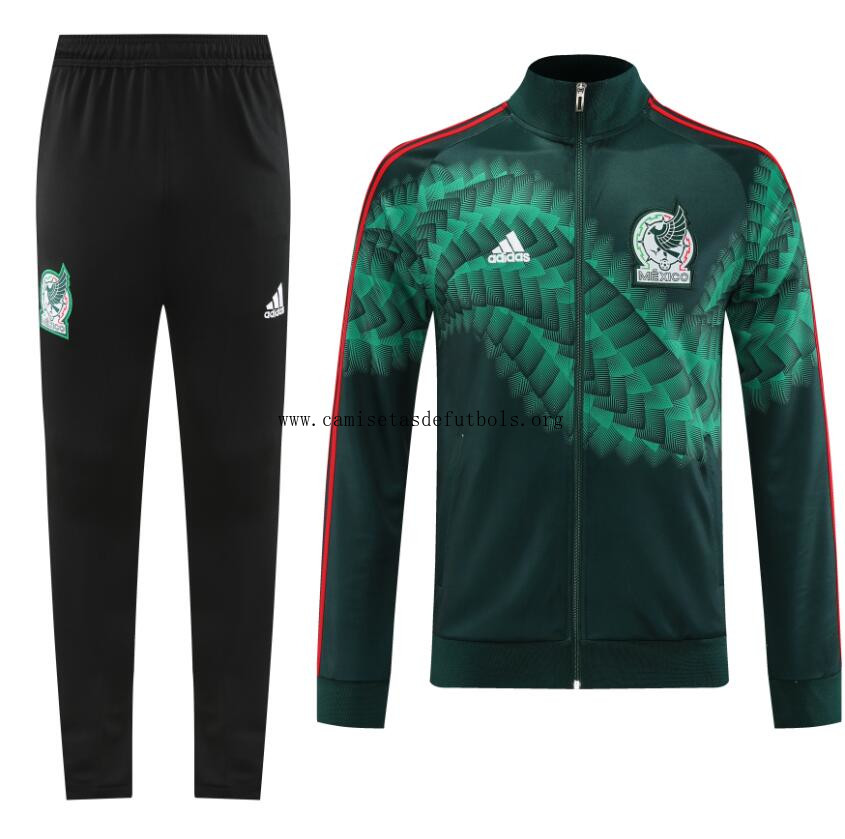 Chaqueta De Chándal México Verde 2022 Fabuloso preciaso, no lo dejes escapar de colección