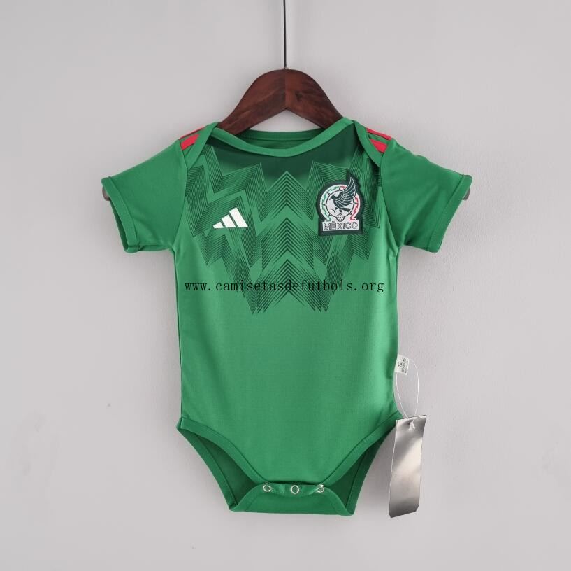 Miniconjunto Baby Primera Equipación México 2022 Demencial saldo, agarra de derribo