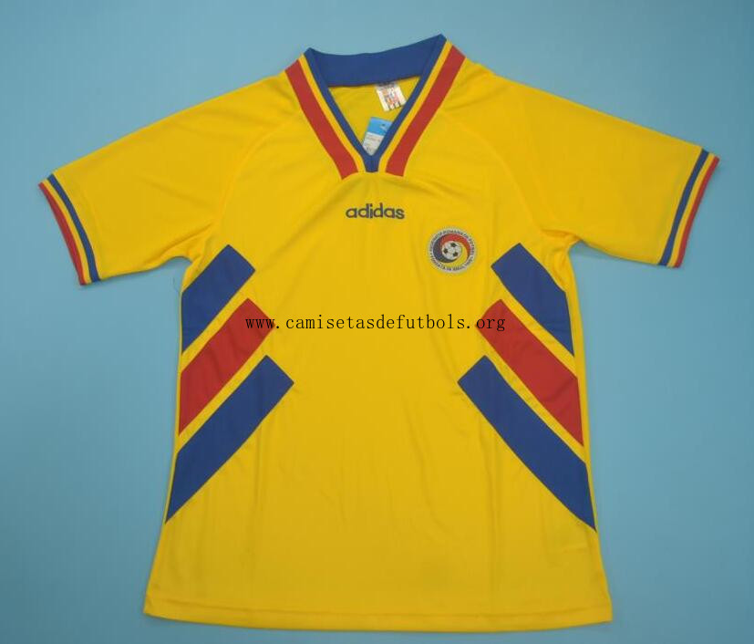 Camiseta Retro Rumania 1ª Equipación 94-95 ¡¡Menudo/a barato preciaco de outlet!