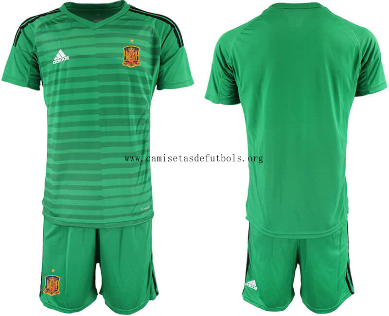 Camiseta De España Portero Verde Hazte con él antes de que se acabe