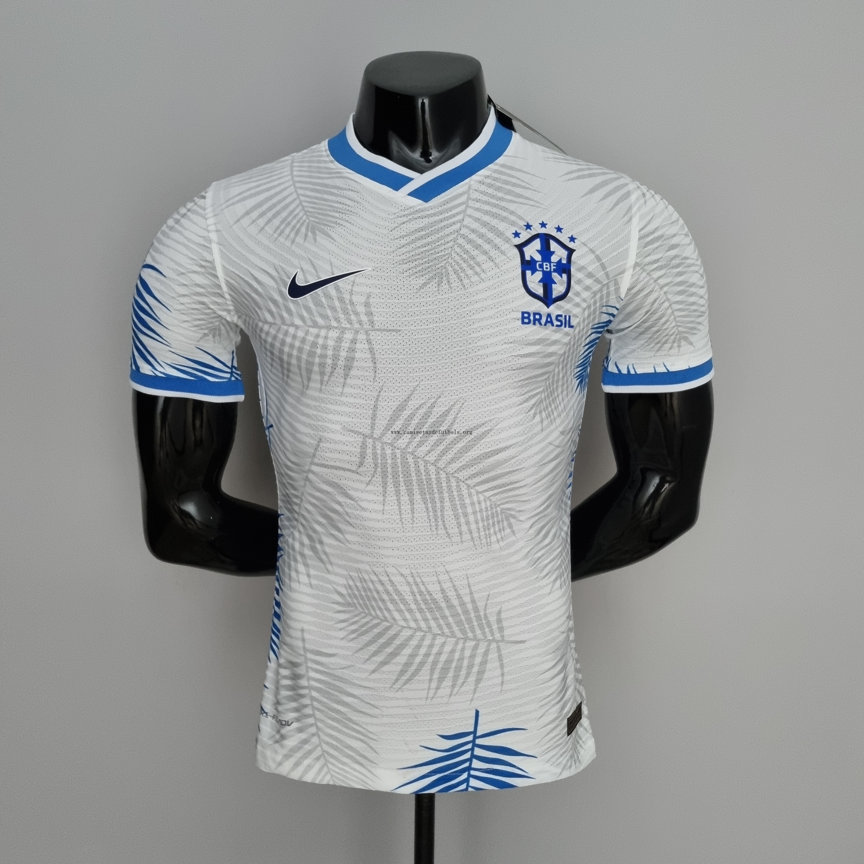 Camiseta 2022 Brazil Clásica Blanco Excelente descuento, reserva sin competencia