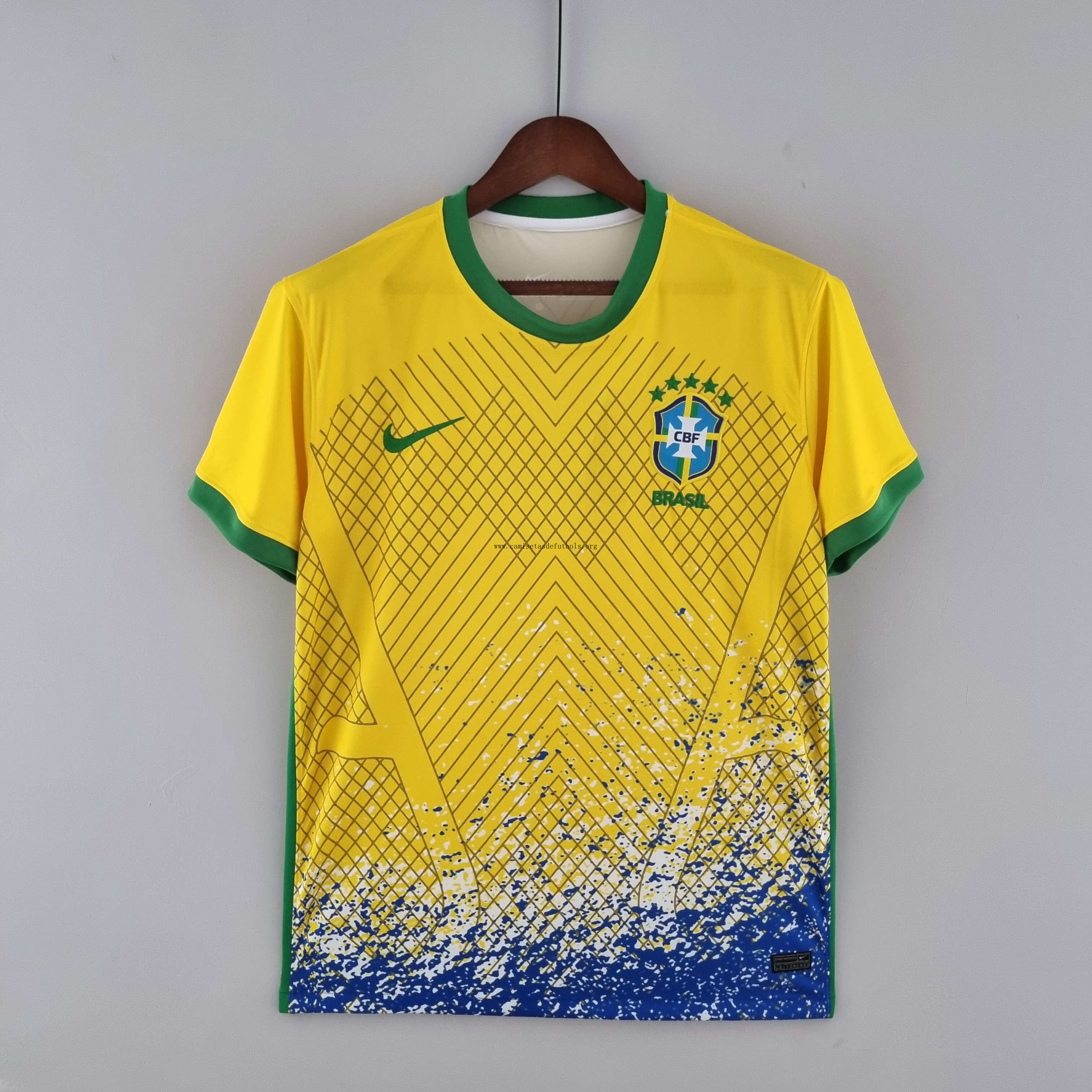 Camiseta 2022 Brasil Edicion Especial Amarilla Saldo ridículo